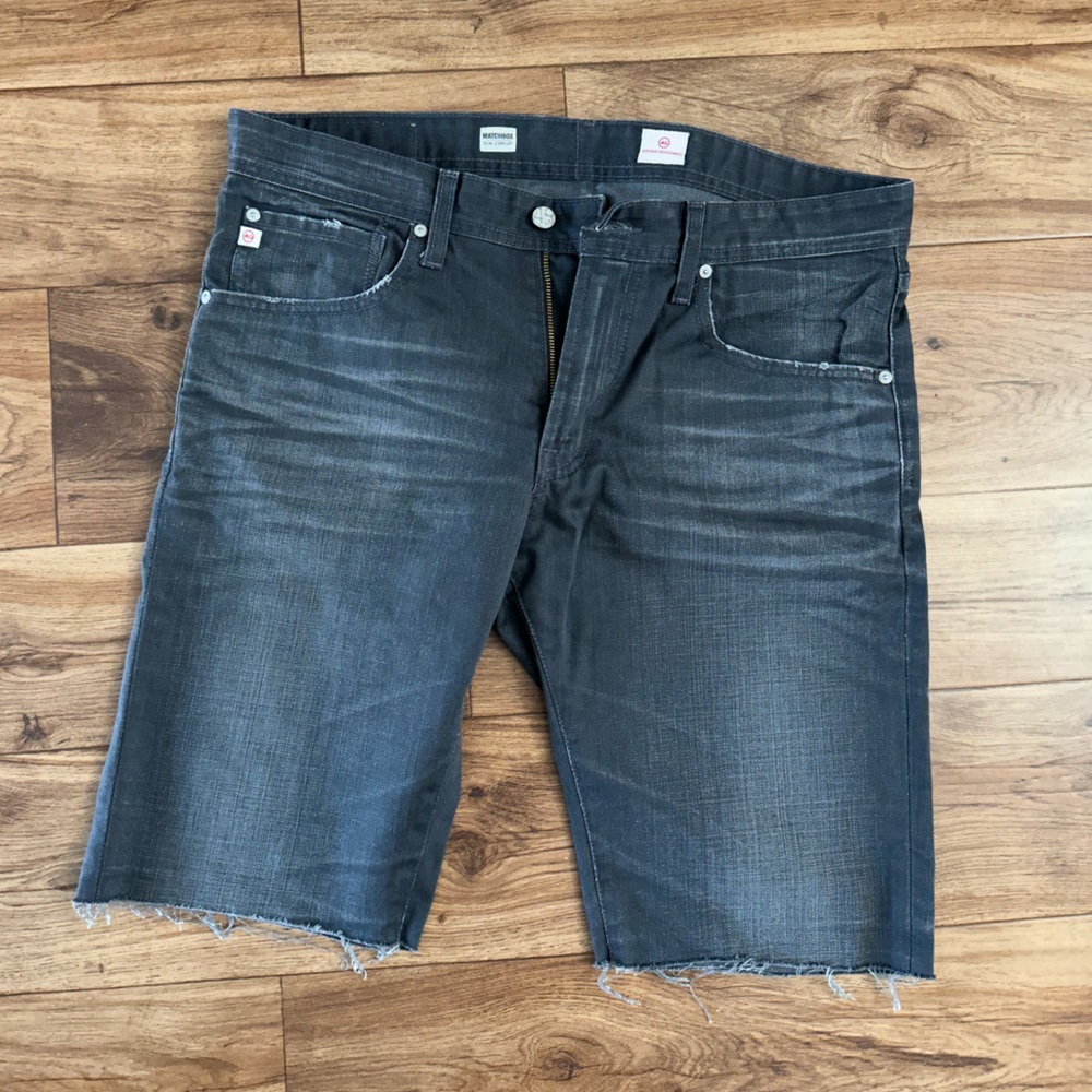 AG Adriano Jean cut off shorts